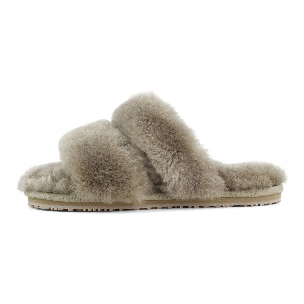2 Stripe Slide Slipper in Grey