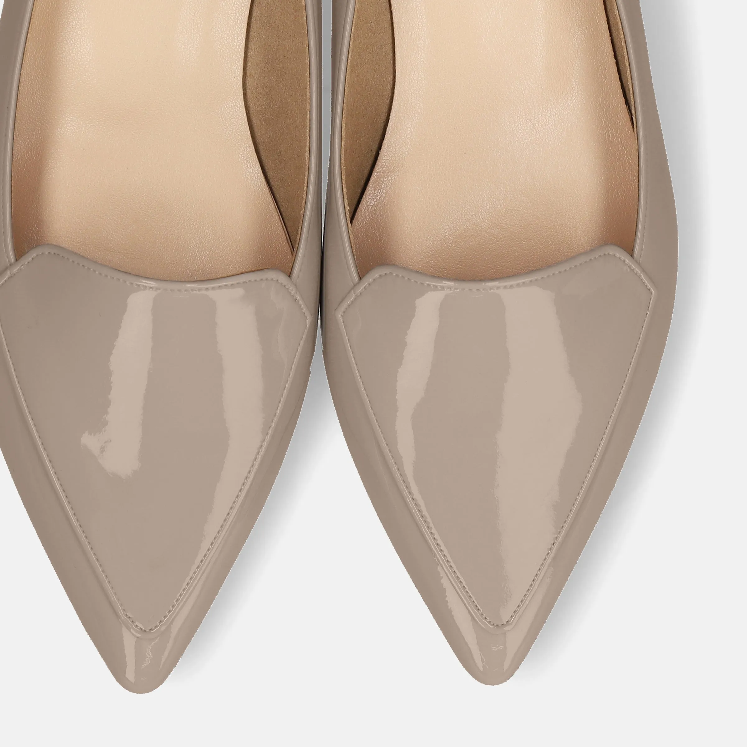 2024: For both sunny and rainy days / Opera flat shoes (4783) Greige E