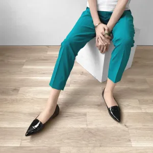2024: For both sunny and rainy days/Opera Flat Shoes (4783) Black E
