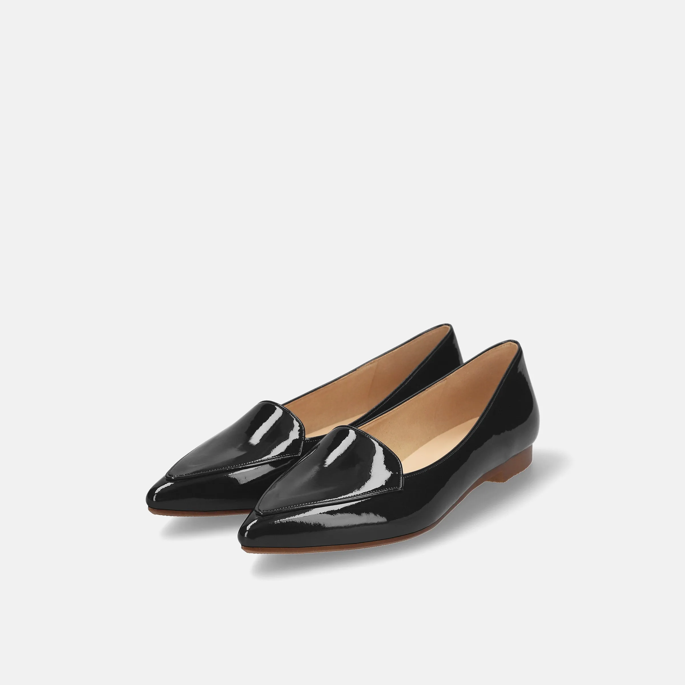 2024: For both sunny and rainy days/Opera Flat Shoes (4783) Black E