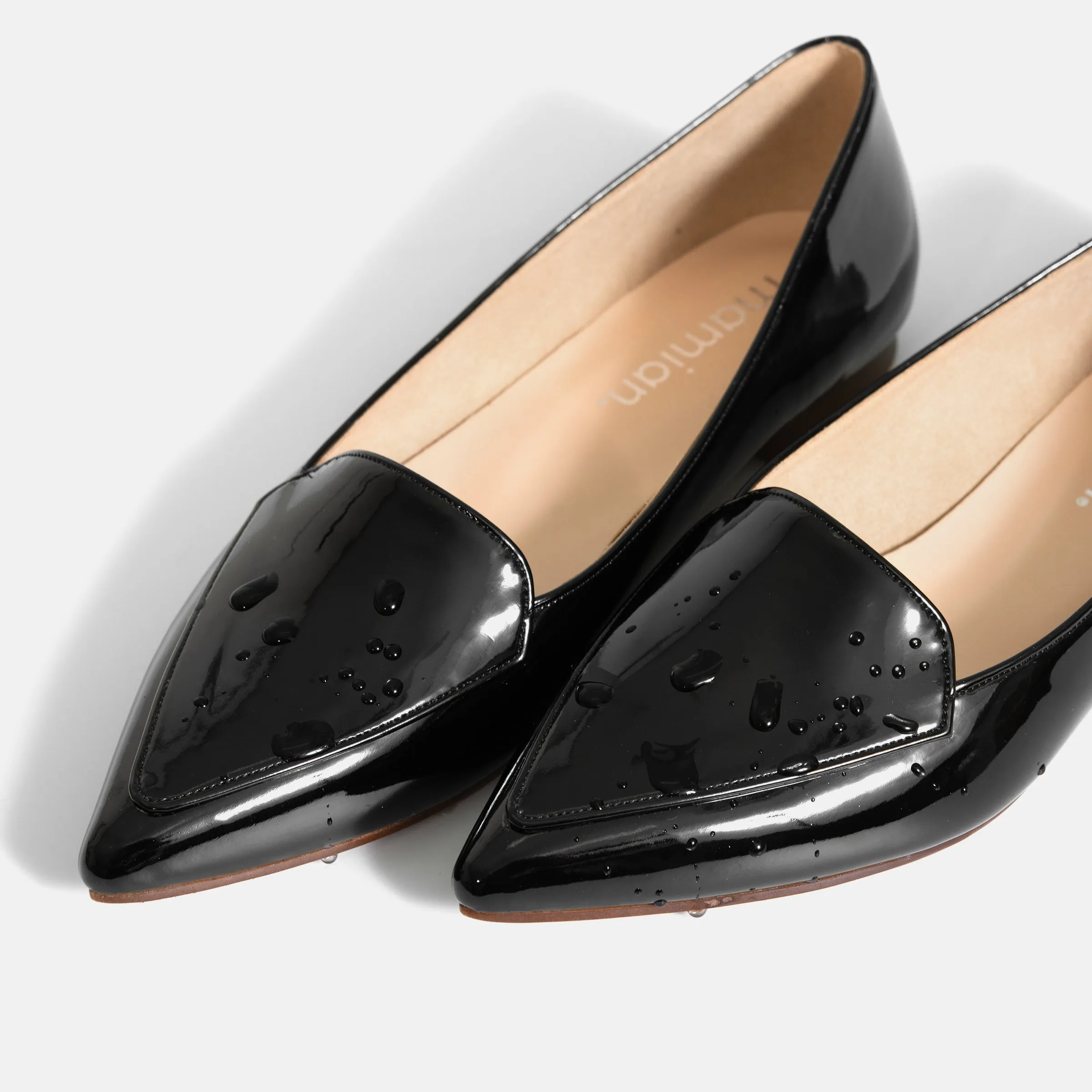 2024: For both sunny and rainy days/Opera Flat Shoes (4783) Black E
