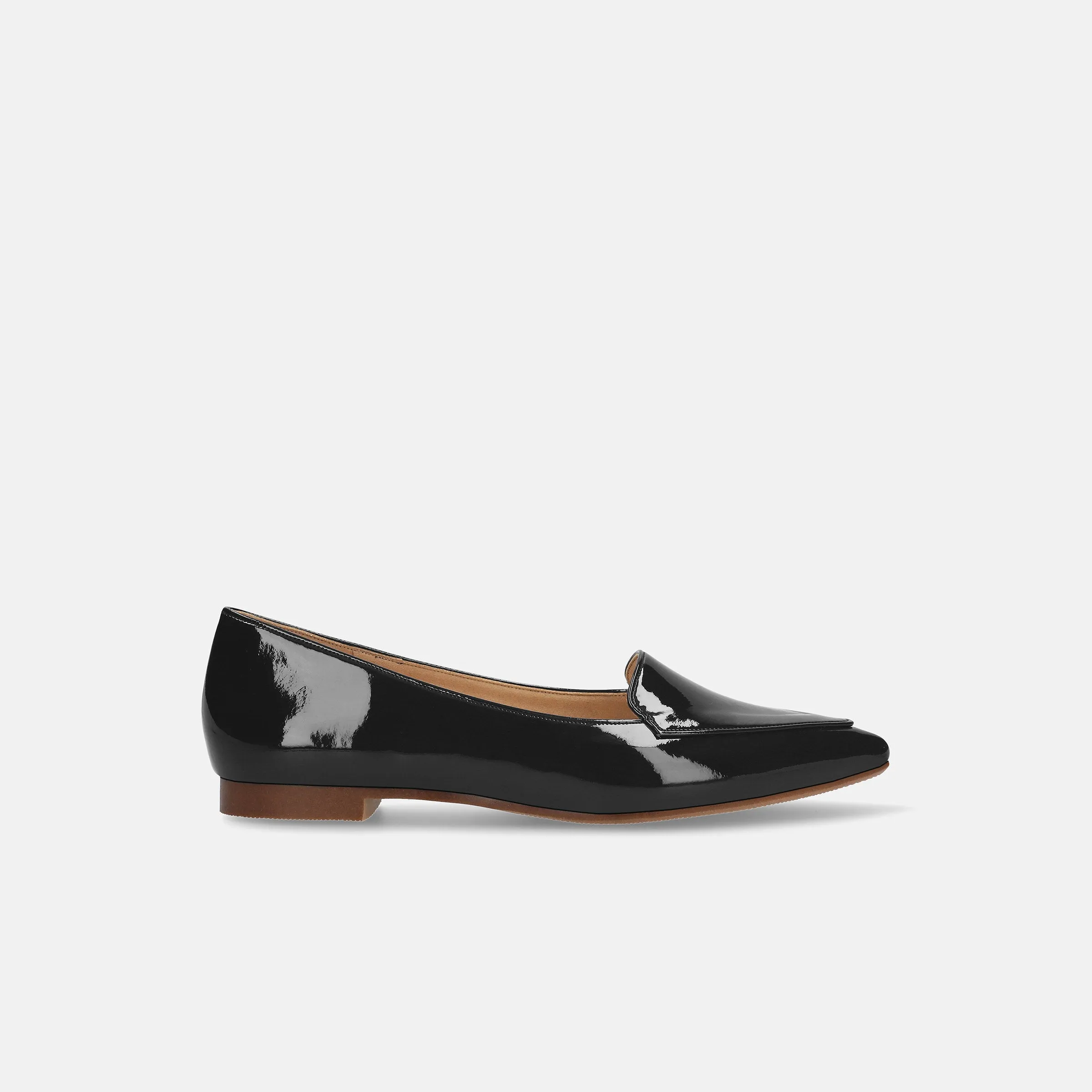 2024: For both sunny and rainy days/Opera Flat Shoes (4783) Black E