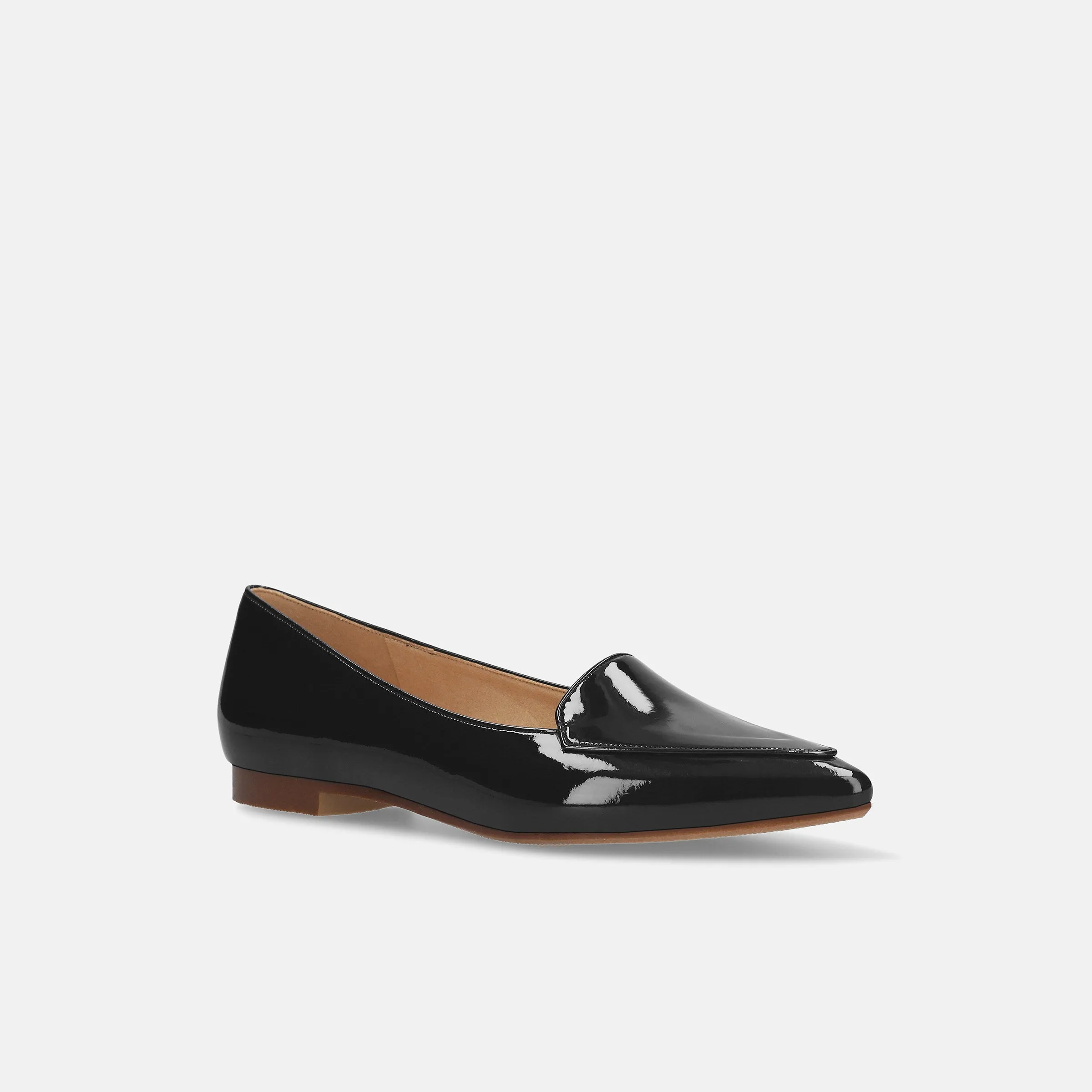 2024: For both sunny and rainy days/Opera Flat Shoes (4783) Black E