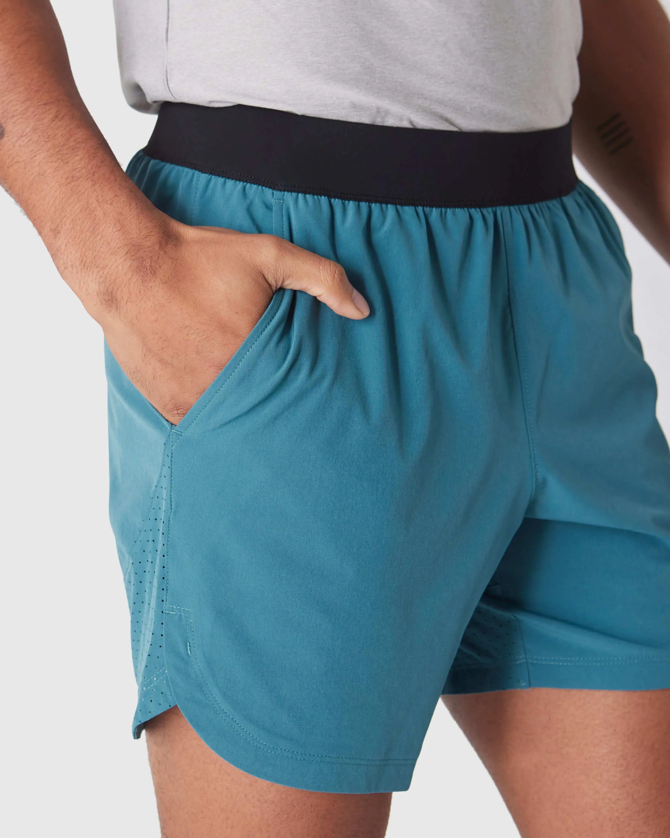 7" Sapphire Active Training Shorts 2.0