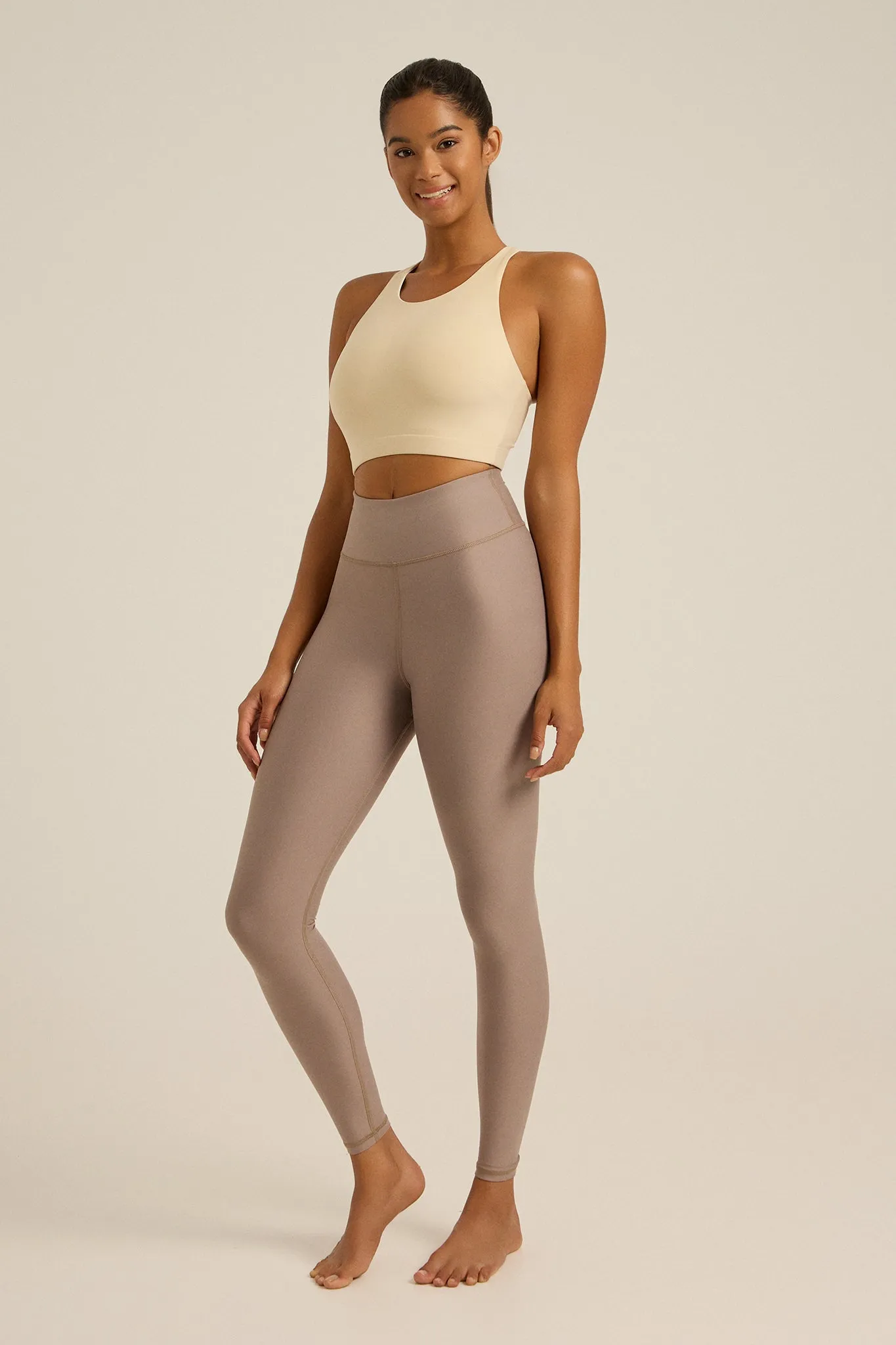 Aθλητικό κολάν DRY SHELL | Beige
