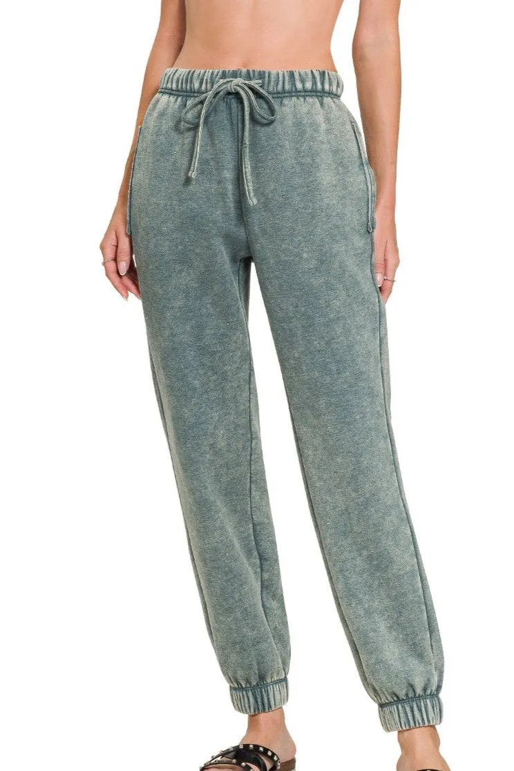 Acid Wash Sweatpants
