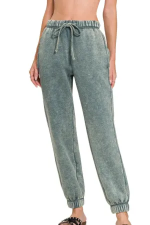 Acid Wash Sweatpants