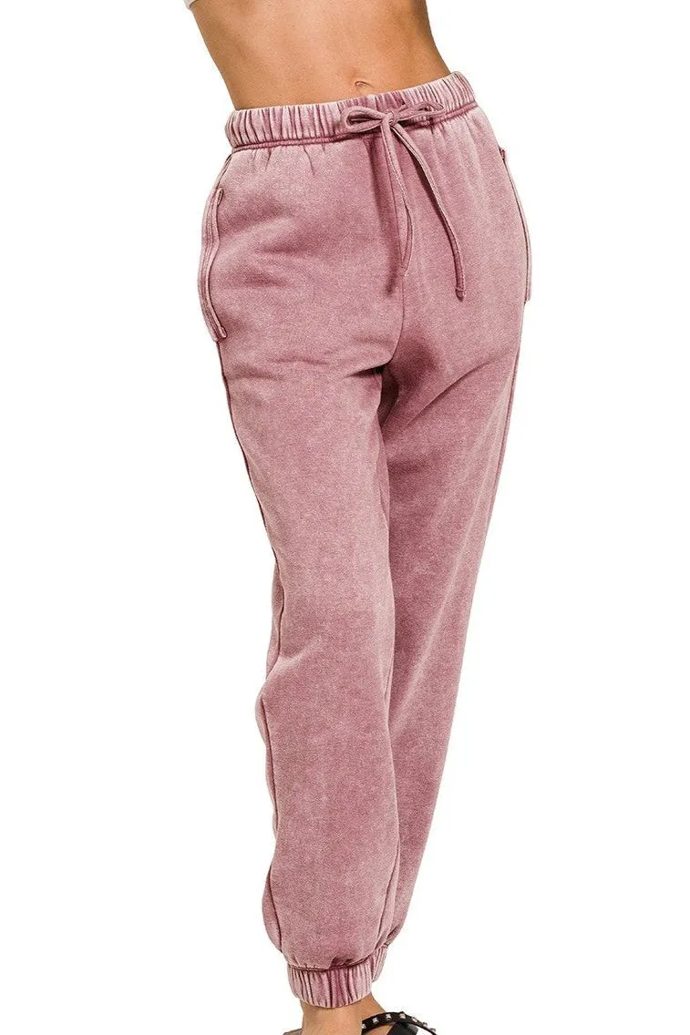 Acid Wash Sweatpants