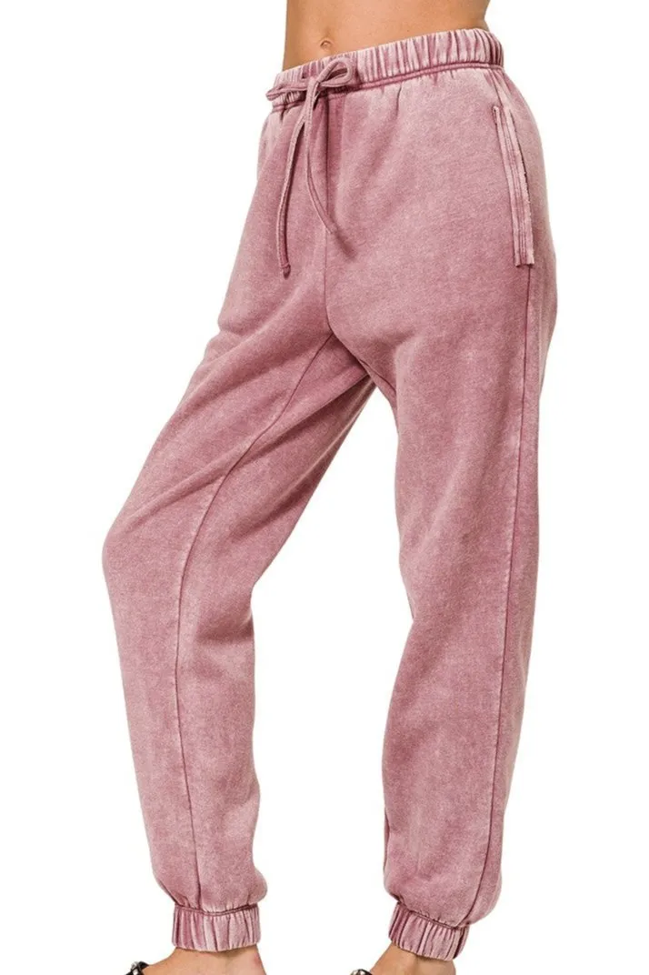Acid Wash Sweatpants