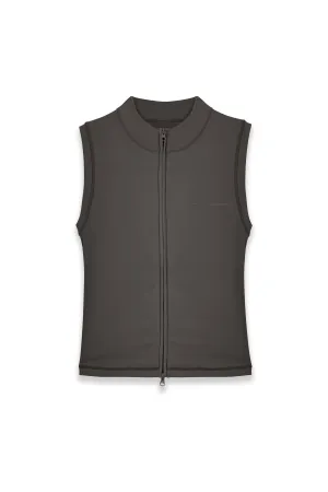 Active Dual Zip Top in Moose