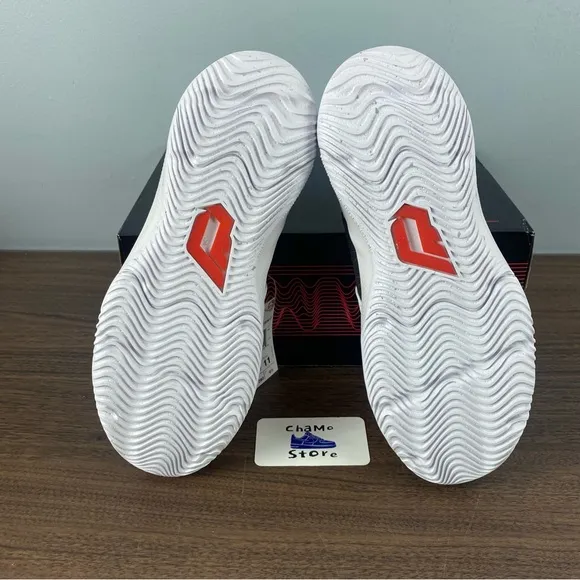 Adidas Dame Certified Basketball Shoes White Red Black GY8965 Men’s Sz
