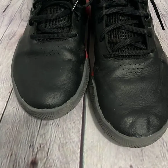 Adidas Own The Game Mens Basketball Shoes - Black Red - Size 9.5