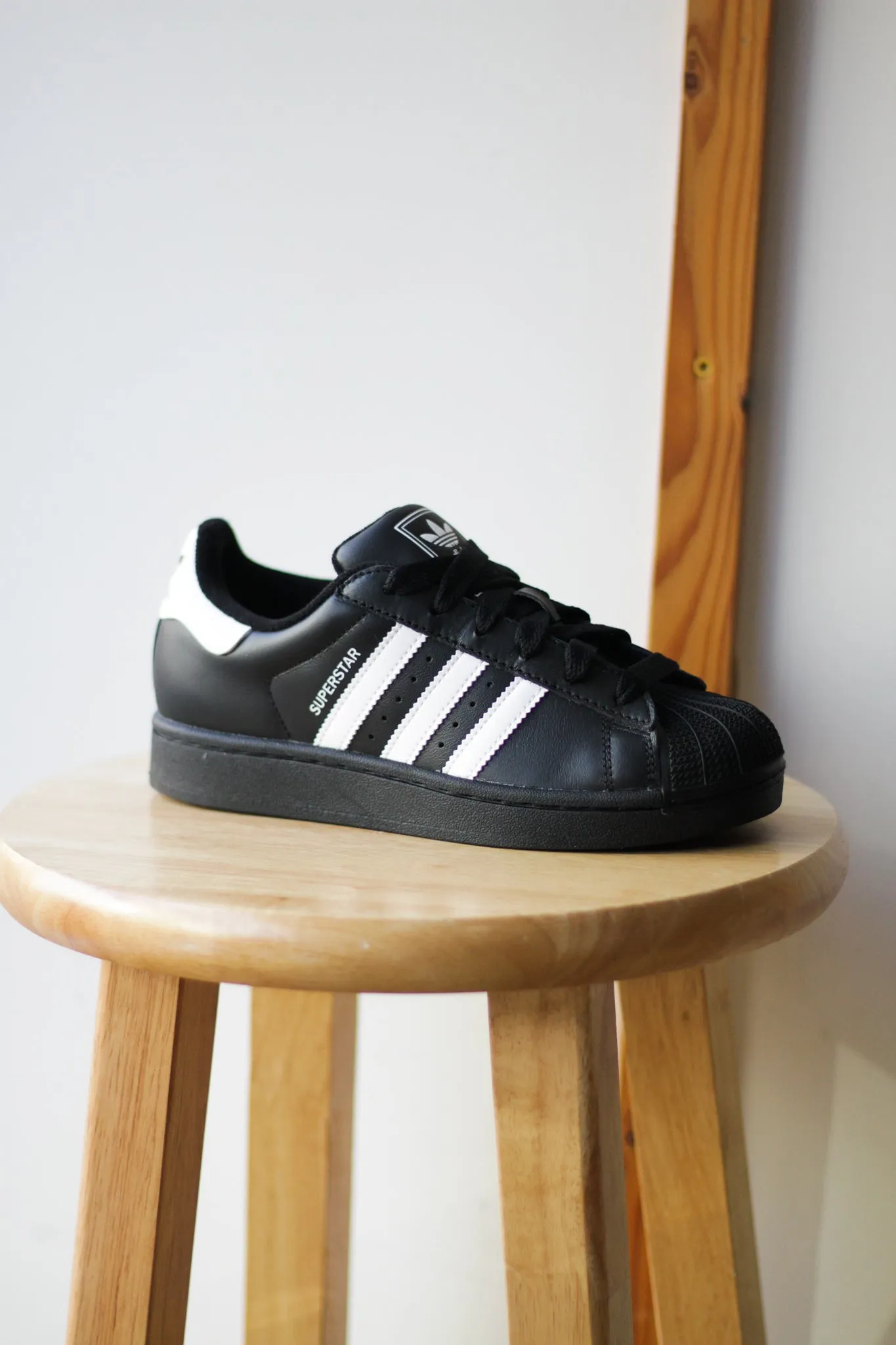 ADIDAS SUPERSTAR II "CORE BLACK/CLOUD WHITE/CORE BLACK"