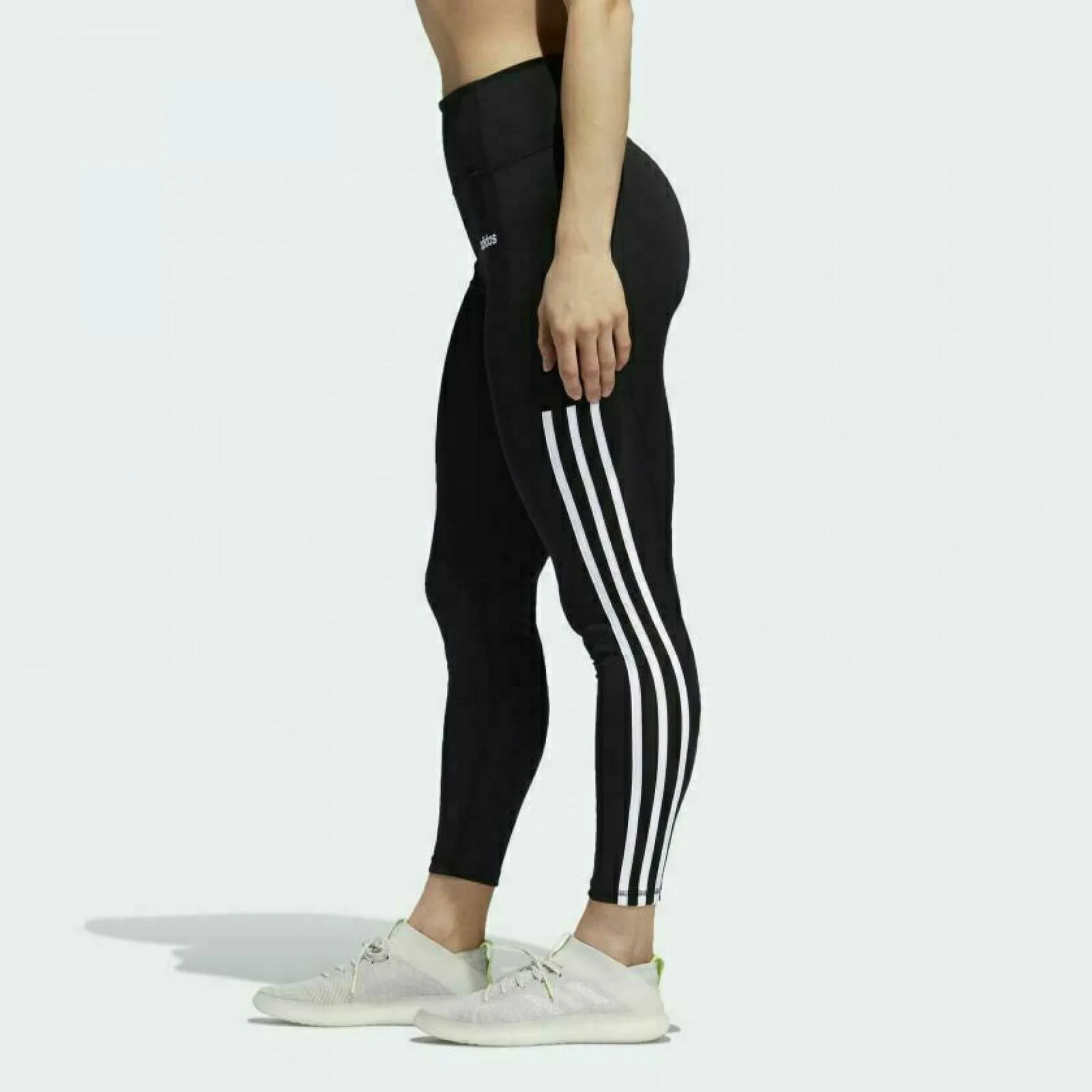 Adidas Women's High Waisted 3 Stripes 7/8 Training Tights