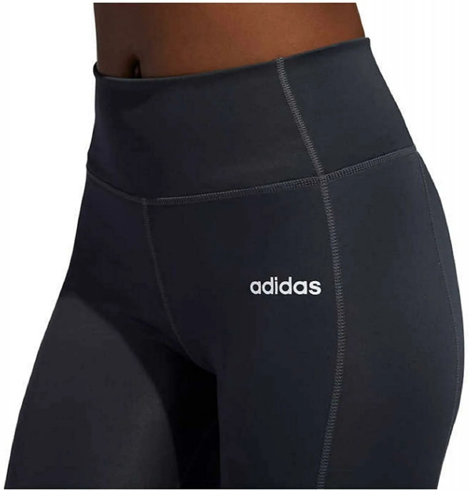 Adidas Women's High Waisted 3 Stripes 7/8 Training Tights