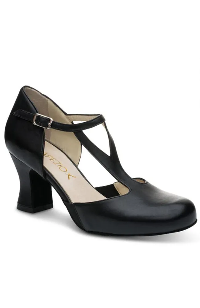 Adult Black Charlotte Character Shoes