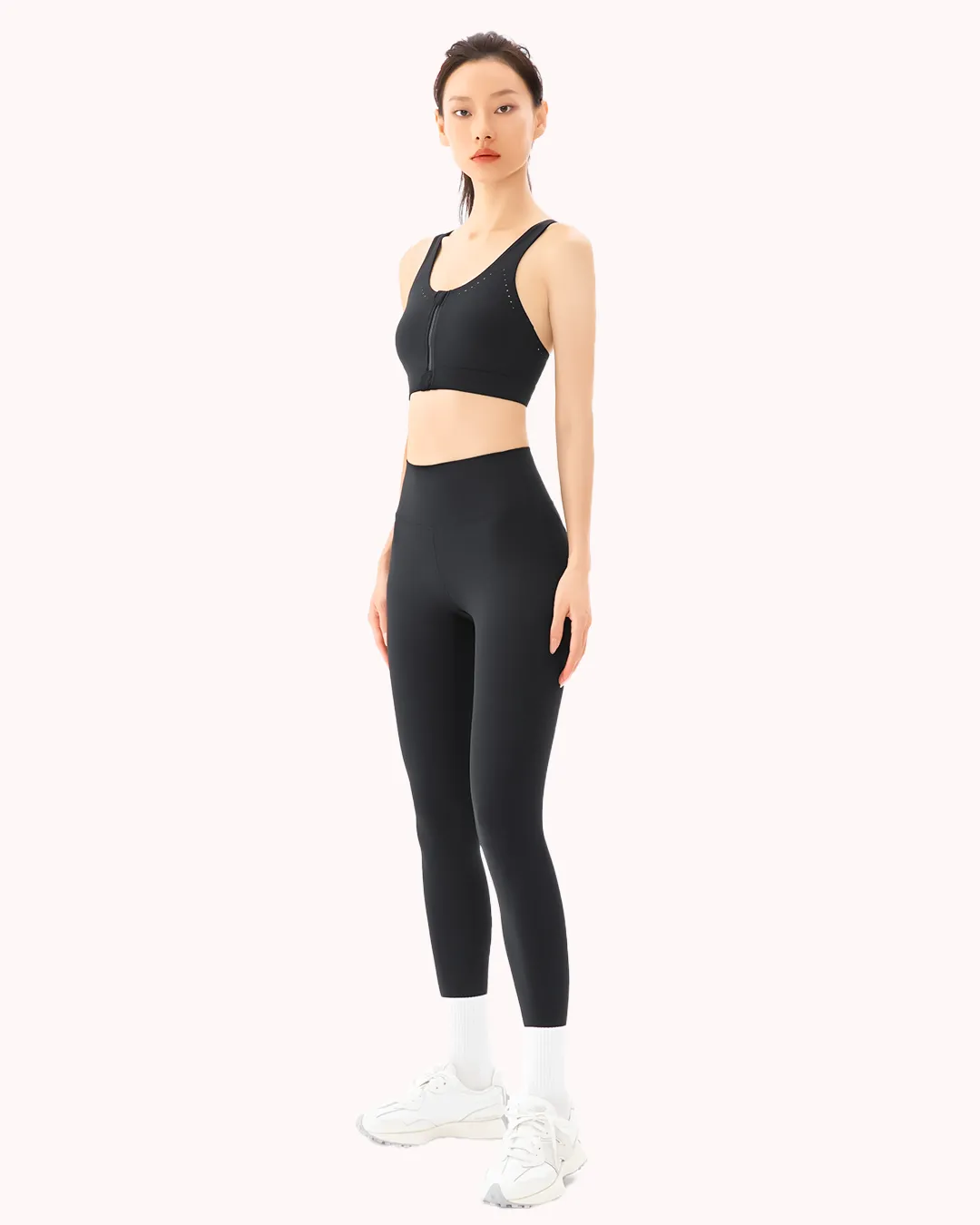 Air Front Zip Sports Bras