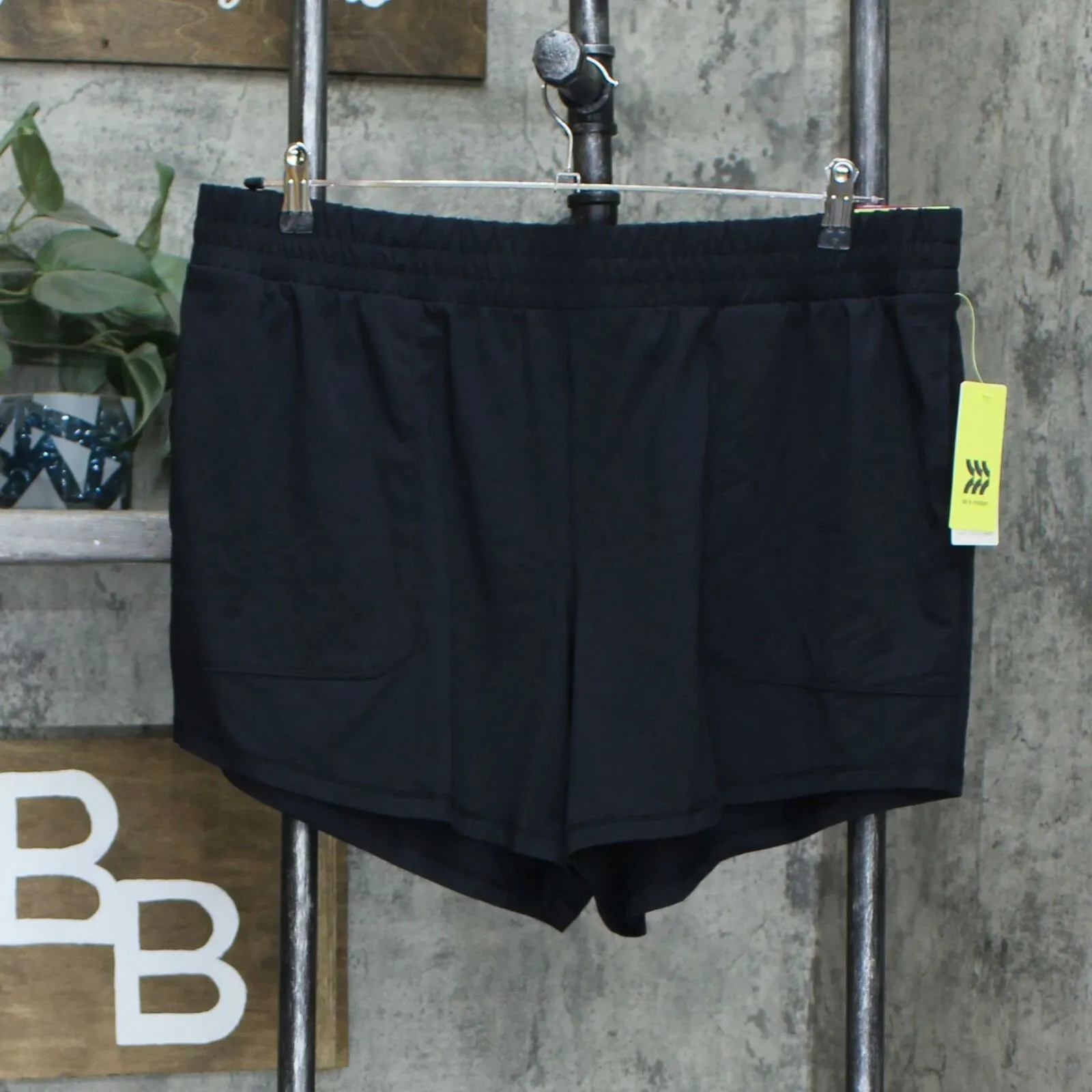 All In Motion Women's Mid-Rise Knit Shorts