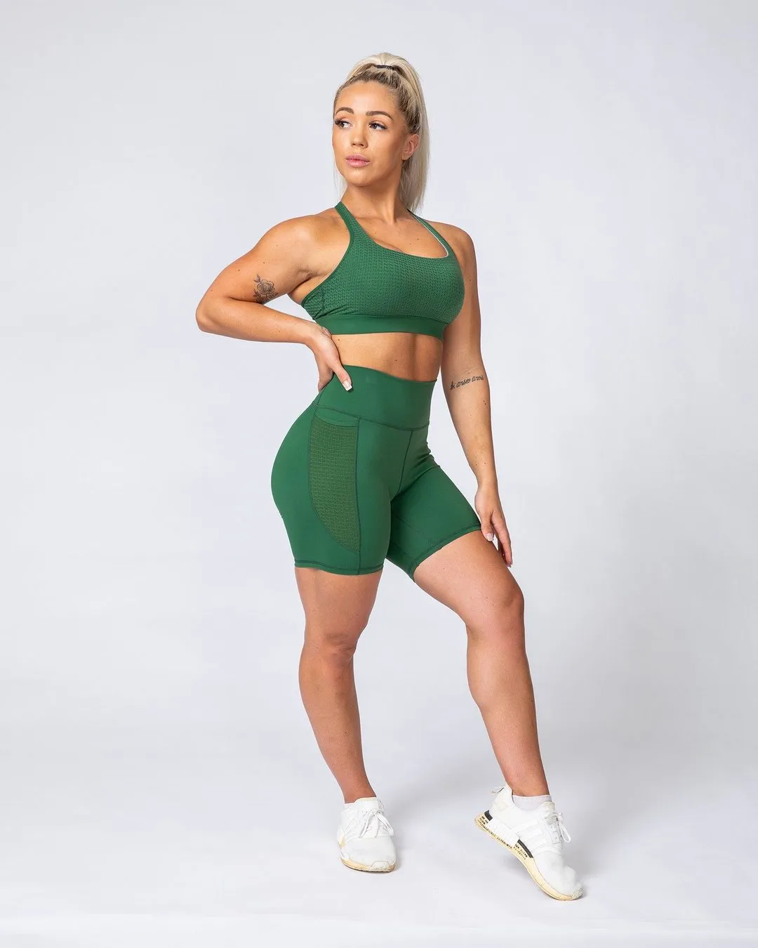 AMRAP Bike Shorts - Fir Green