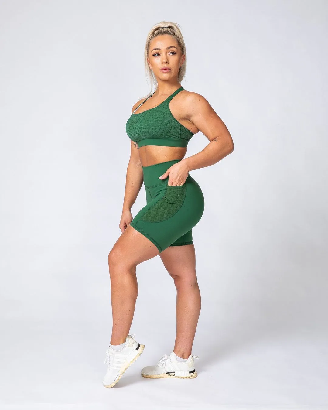 AMRAP Bike Shorts - Fir Green