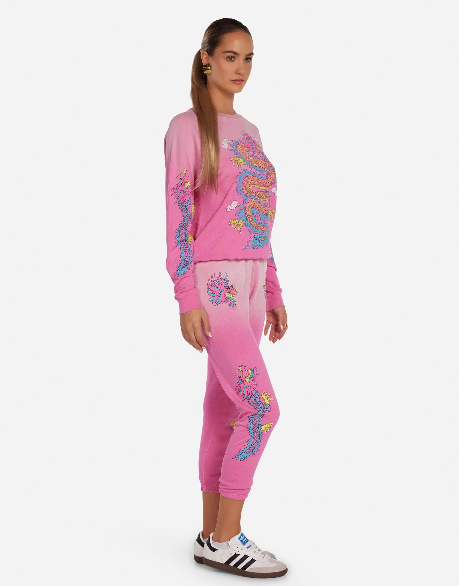 Anela Vintage Pink Dragon