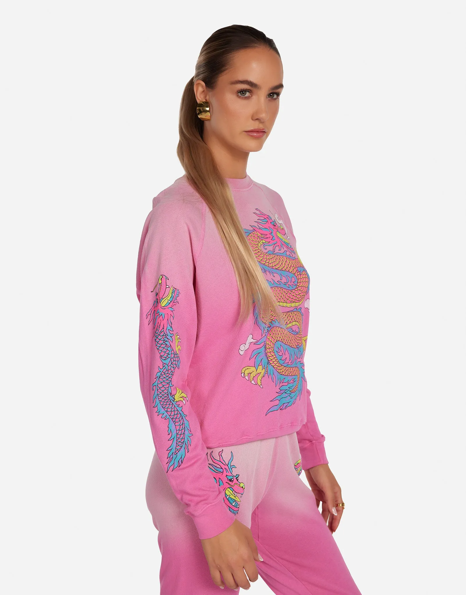 Anela Vintage Pink Dragon
