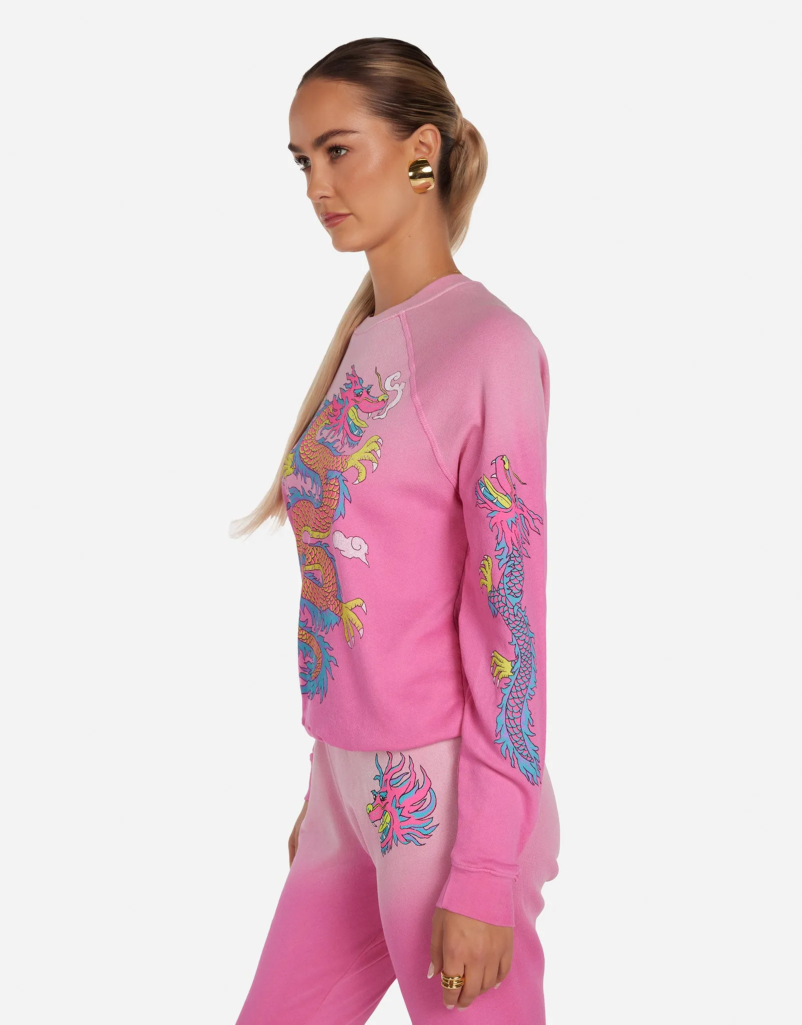 Anela Vintage Pink Dragon