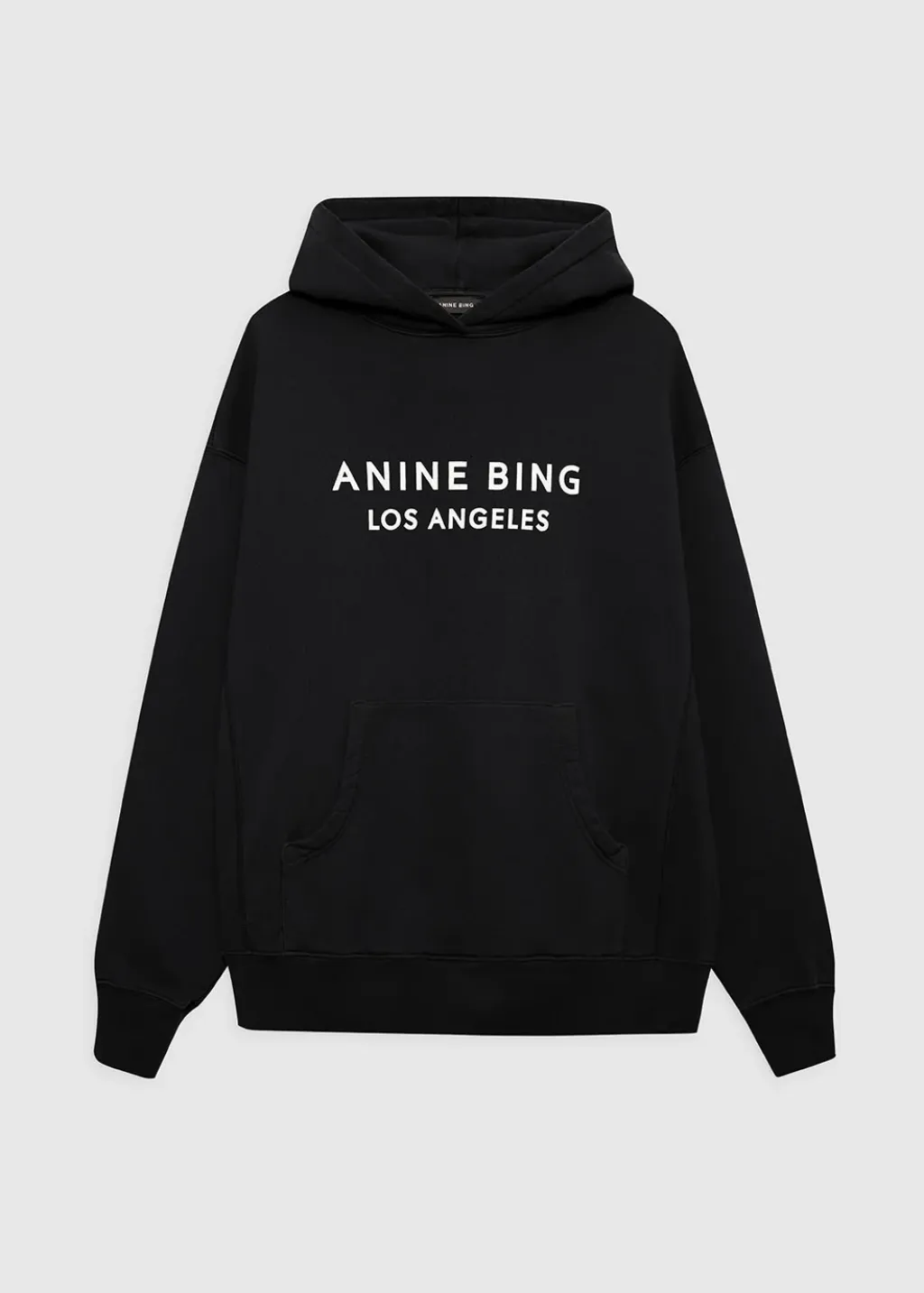 Anine Bing Alto Hoodie in Black