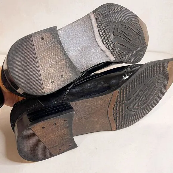 Antonio Zengara Cross Patent Men’s Dress Shoes 10