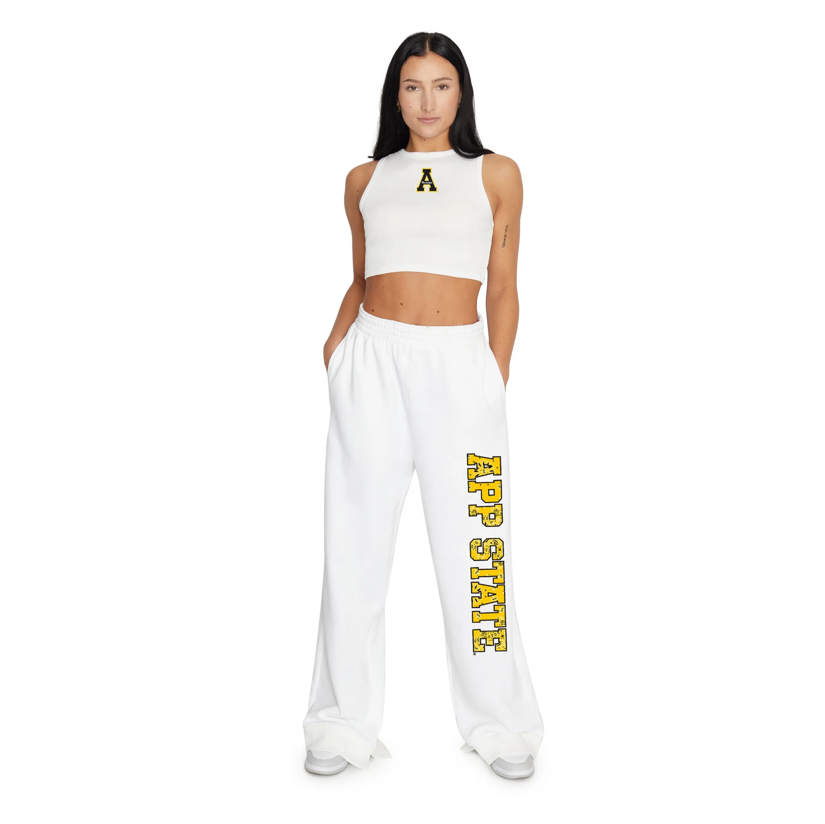 App State Bandana Flare Sweatpants