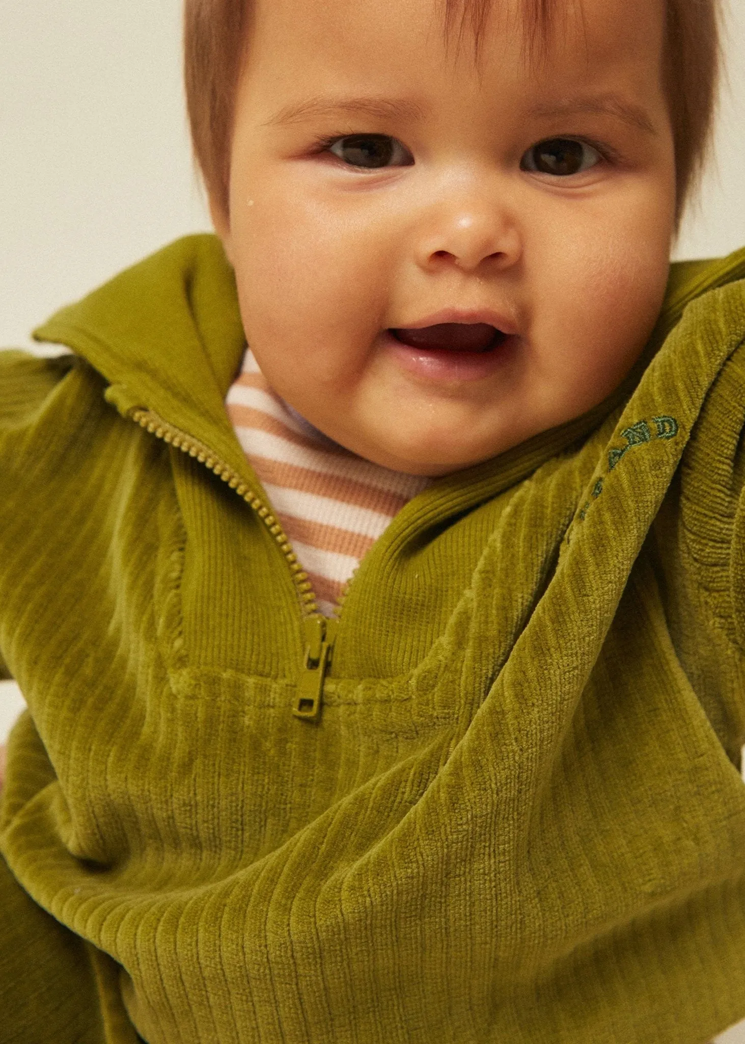 Ash Cord Sweater Moss