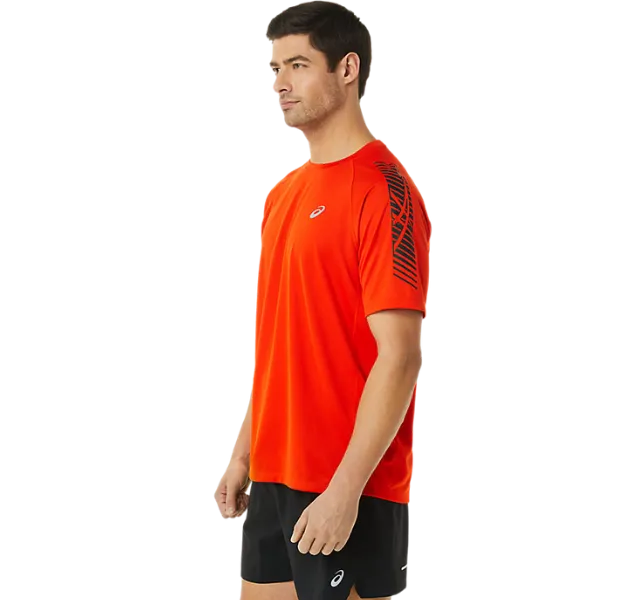 Asics Icon SS T-Shirt - Red