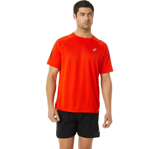 Asics Icon SS T-Shirt - Red
