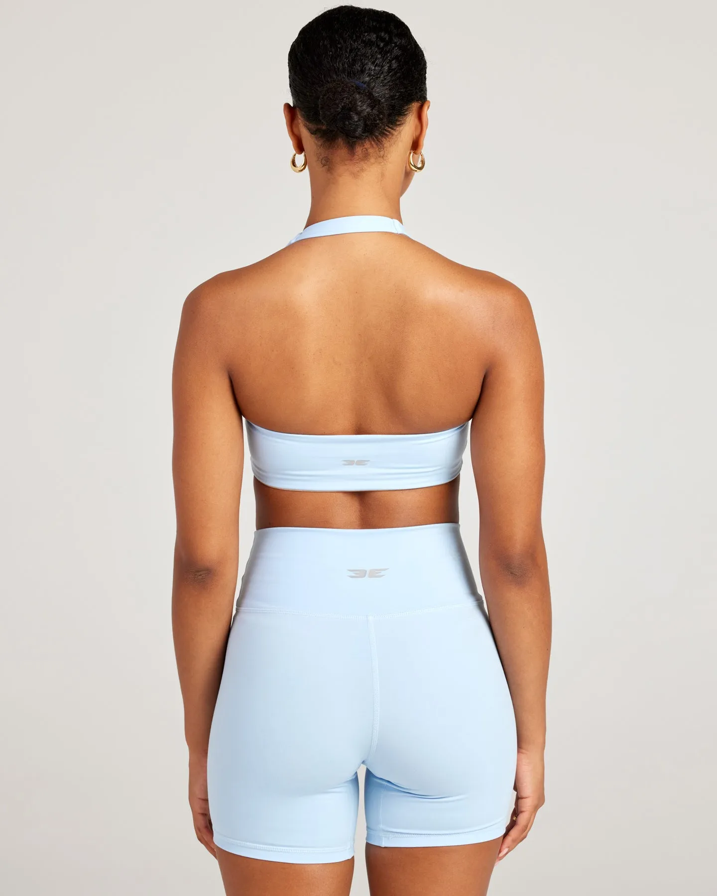 Aura Halter V2 Bra - Blue