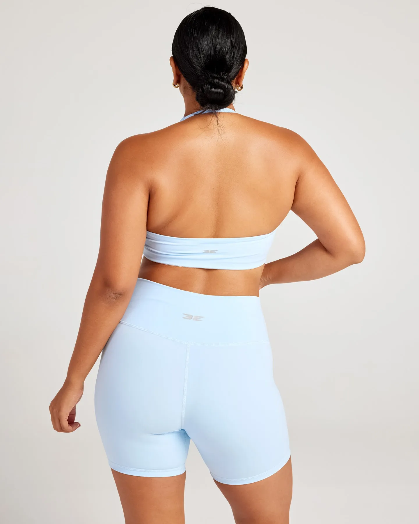 Aura Halter V2 Bra - Blue