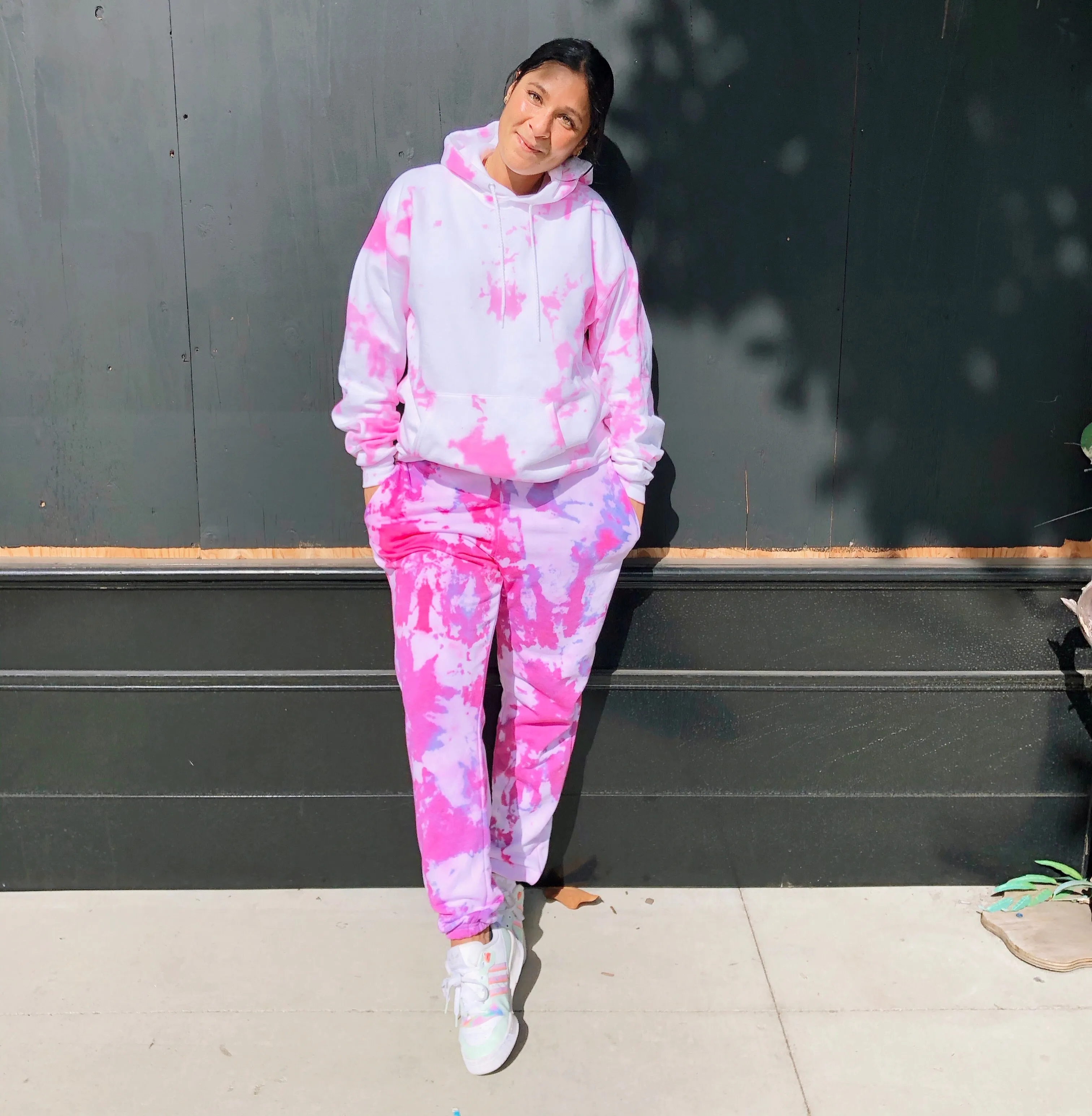 Barbie Pink Tie Dye Hoodie