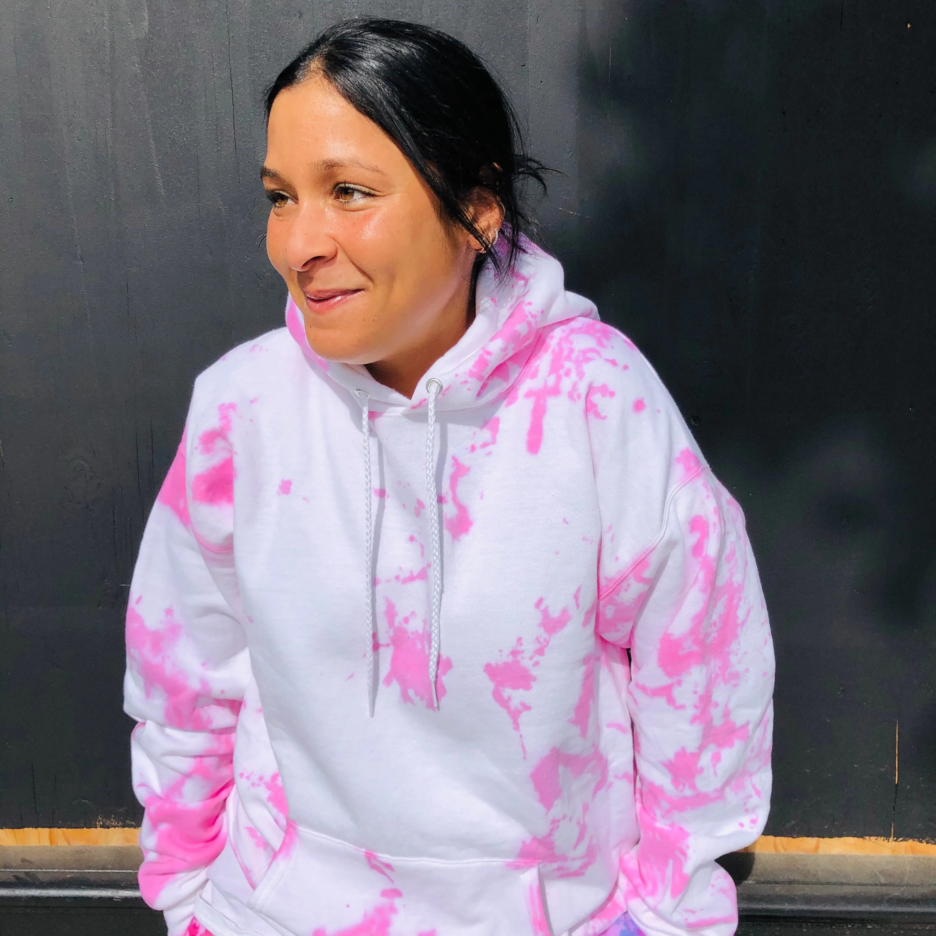 Barbie Pink Tie Dye Hoodie