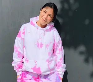 Barbie Pink Tie Dye Hoodie