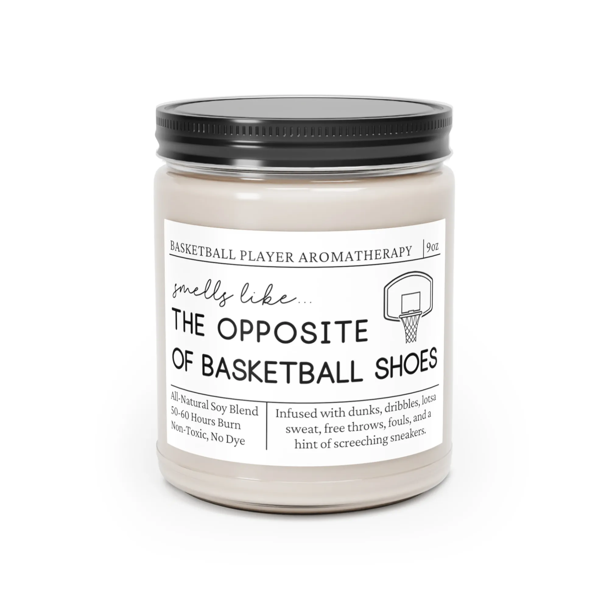 Basketball Player Candle - Smells Like the Opposite of Basketball Shoes