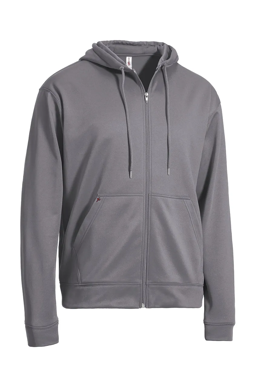 BB918 Fleece Tec Full Zip Hoodie