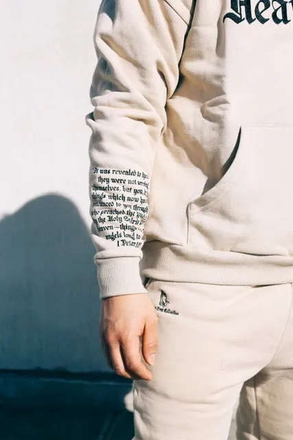 Beige Heaven Sent Hoodie