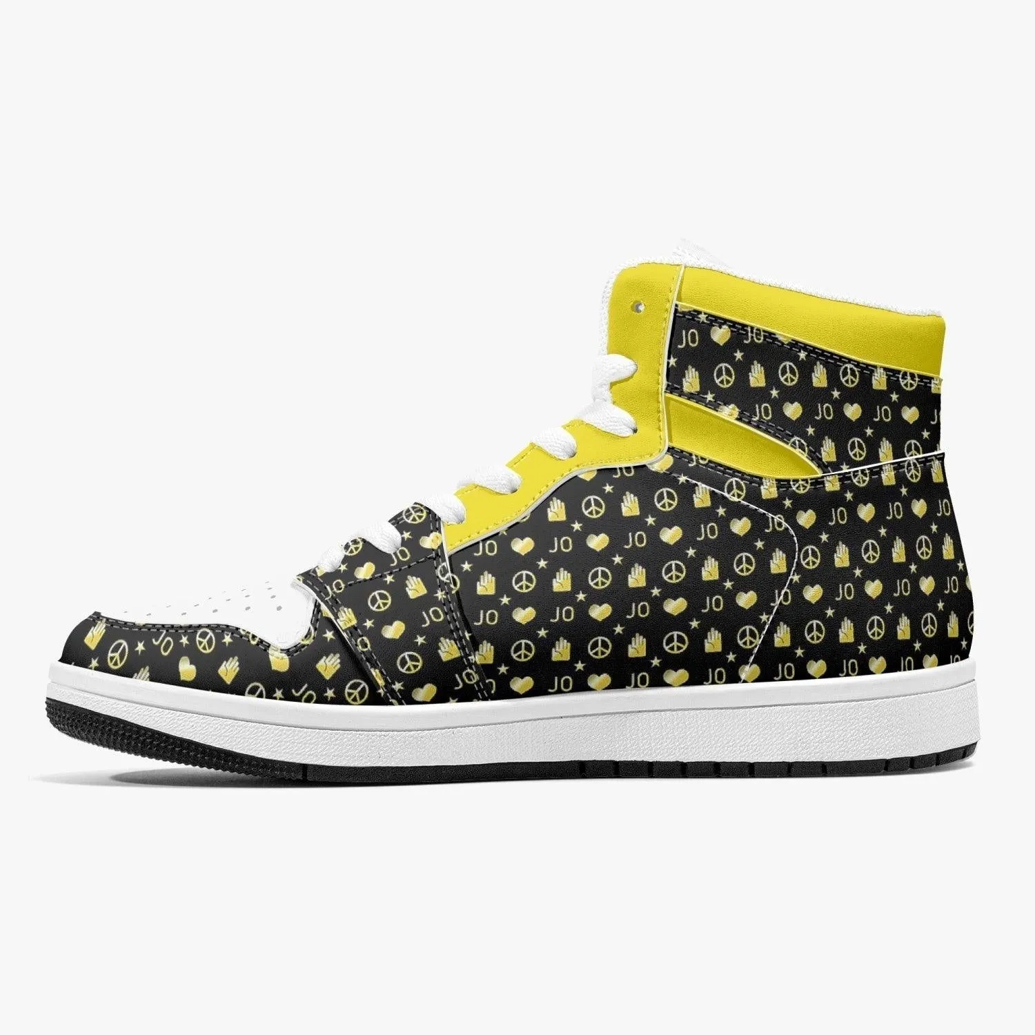 Bizarre Pattern Jojo's Bizarre Adventure Mid 1 Basketball Shoes
