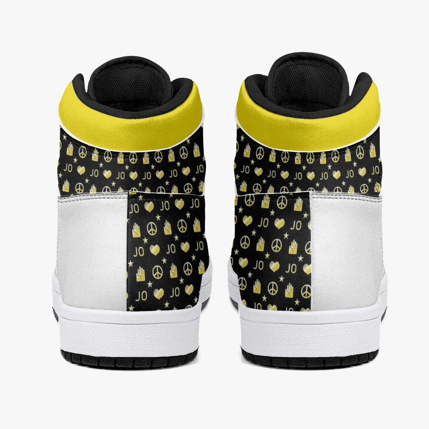 Bizarre Pattern Jojo's Bizarre Adventure Mid 1 Basketball Shoes