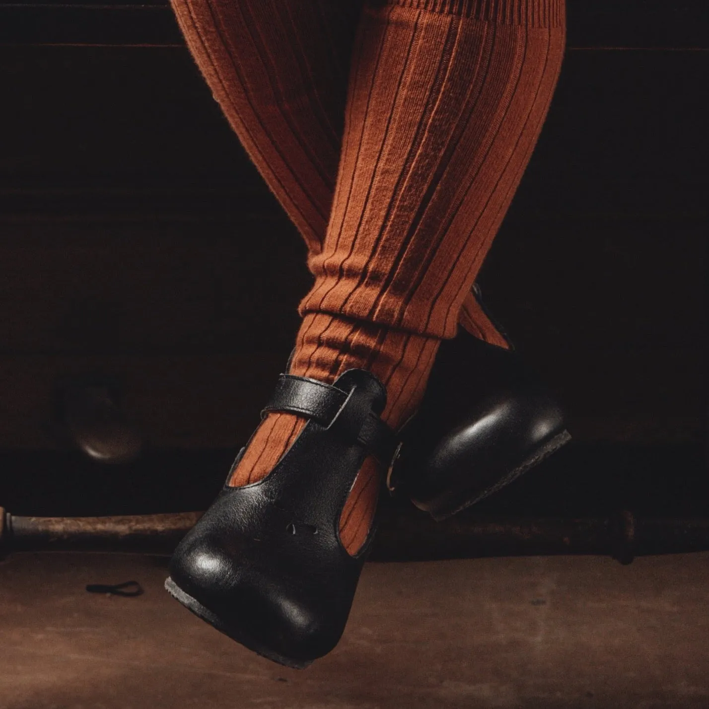 Black Dalia {Children's Leather Shoes}