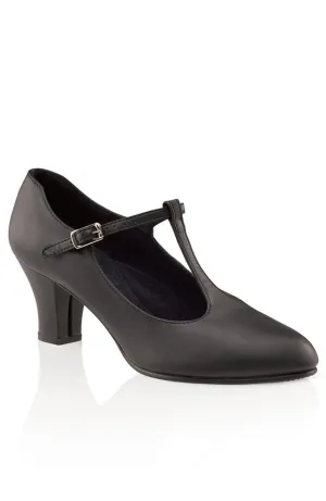 Black Jr. Footlight T-Strap Character Shoes