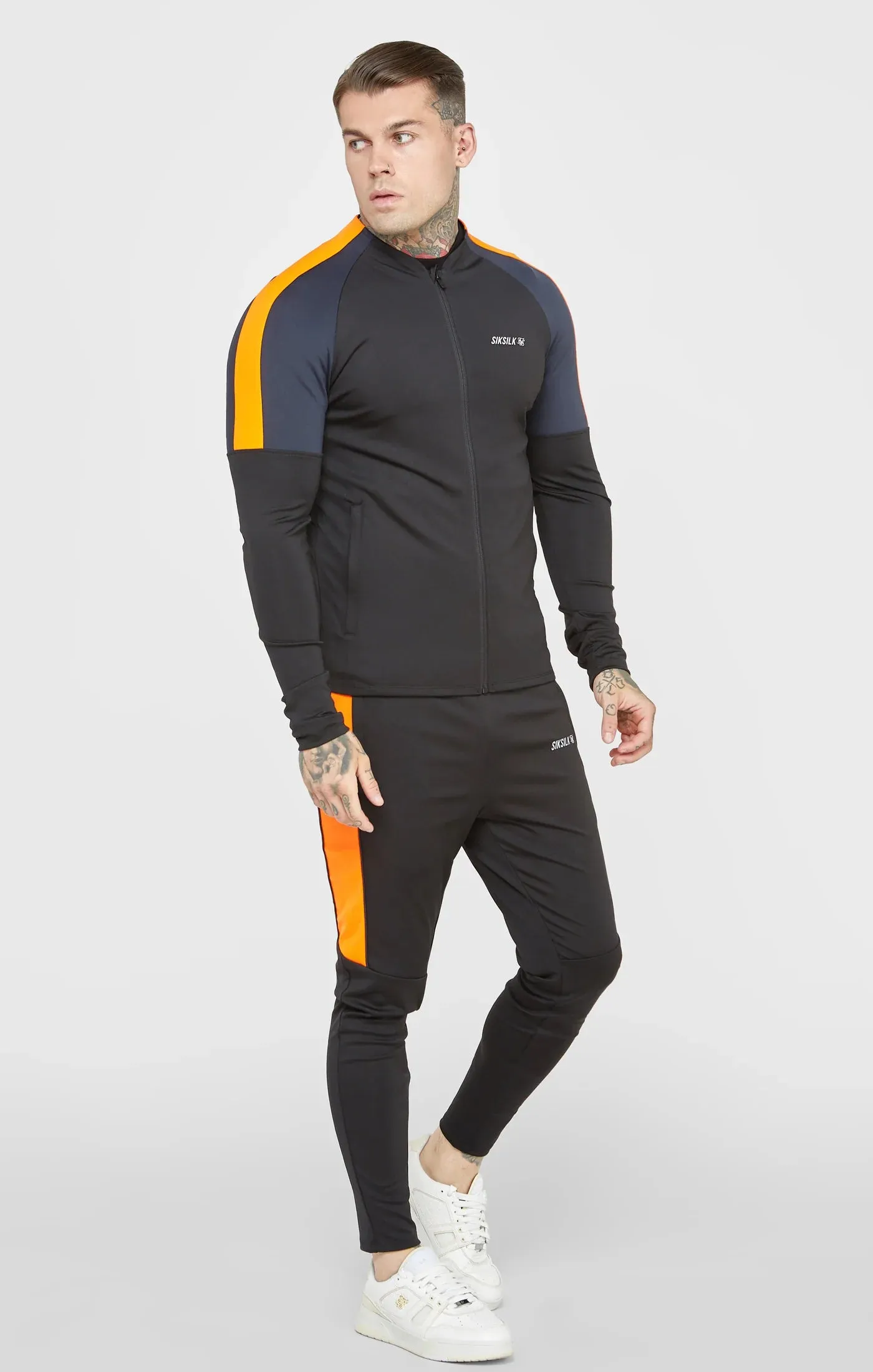 Black Sports Training Jacket
