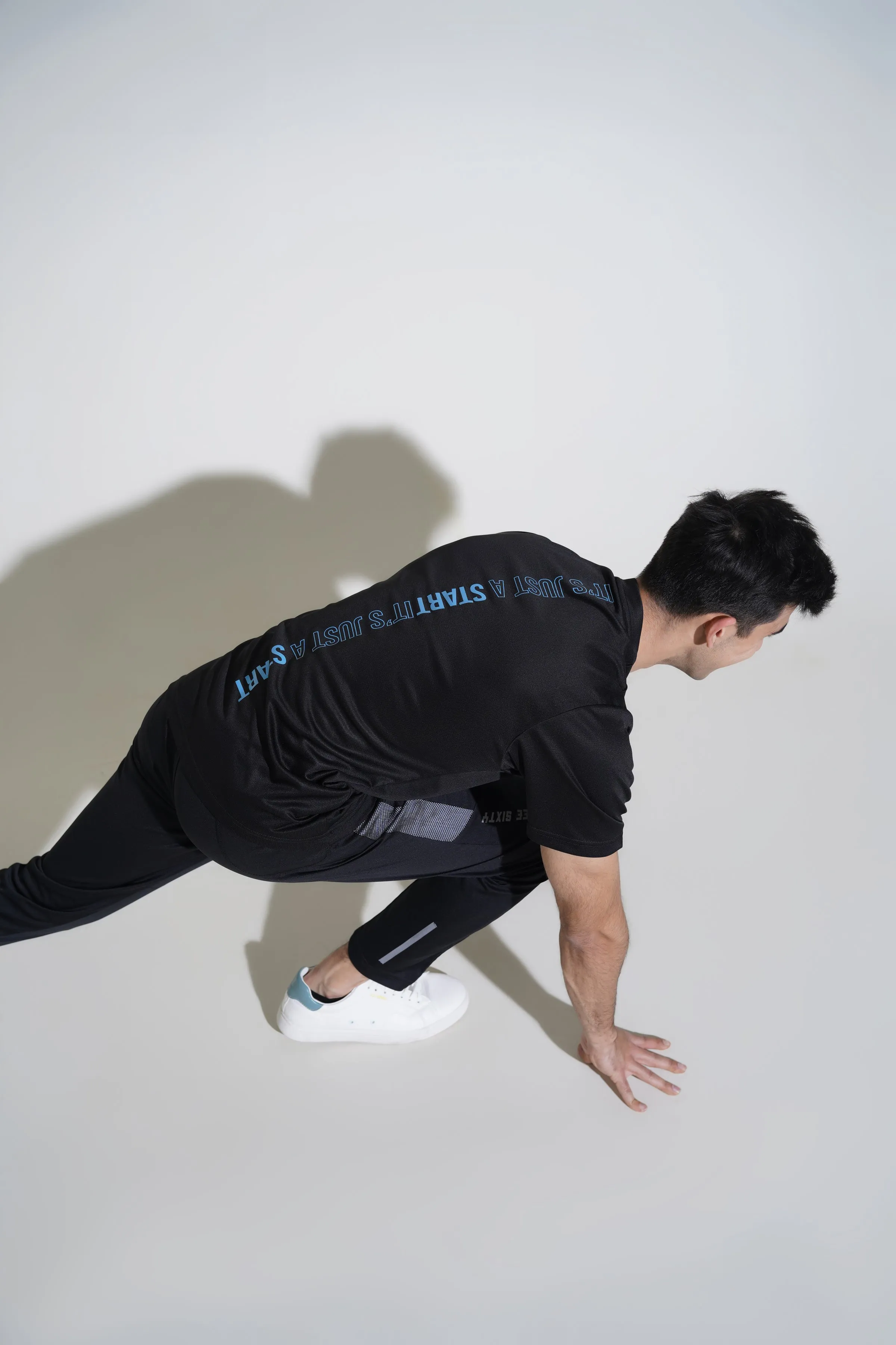 Black Sporty T-Shirt