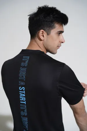 Black Sporty T-Shirt