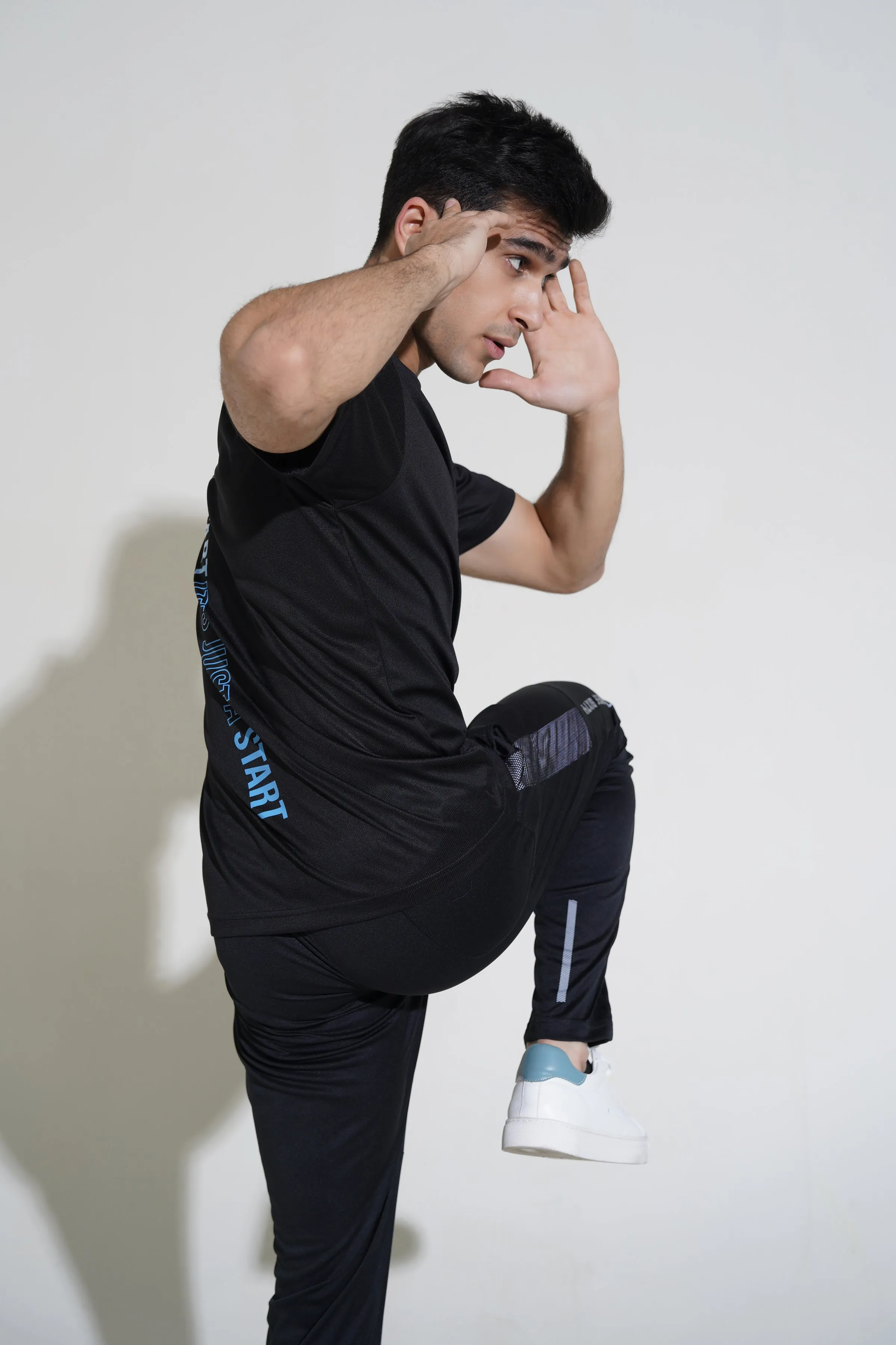 Black Sporty T-Shirt