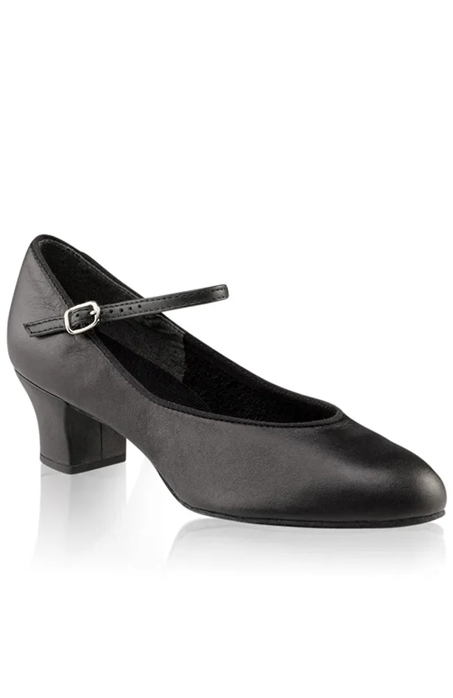 Black Suede Sole Jr. Footlight Character Shoes - Adult